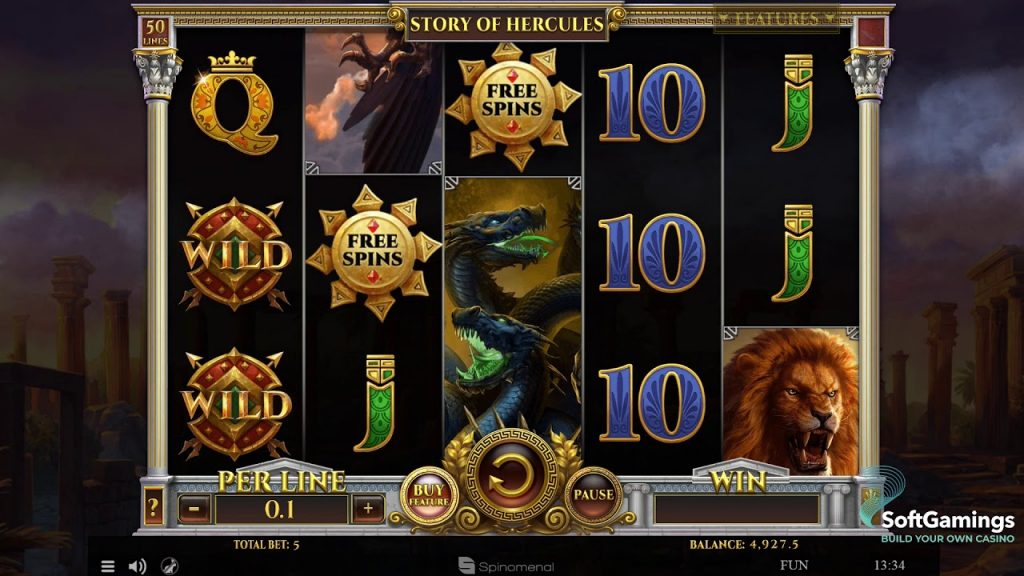 How To Play Tales Of Hercules Slot?