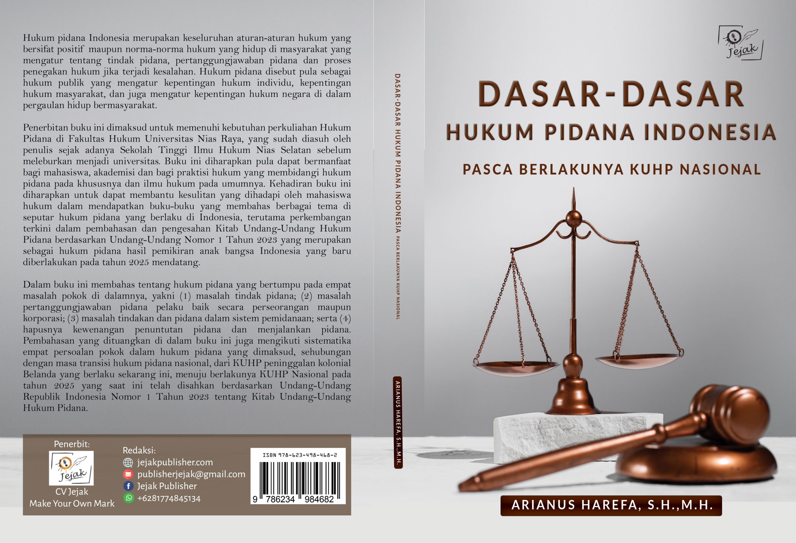 Belajar Dasar Hukum Pidana: Pengertian, Ruang Lingkup, dan Prinsip-Prinsip Utama