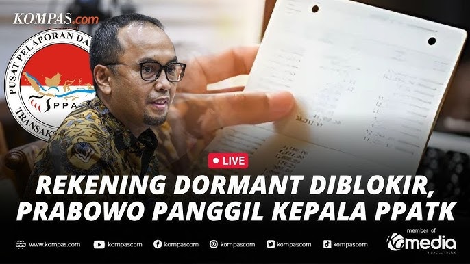 PPATK memblockir rekening nganggur masyarakat